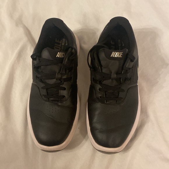 Nike Air Zoom Victory Spiked Golf Shoe - BLACK/SILVER - Picture 3 of 7